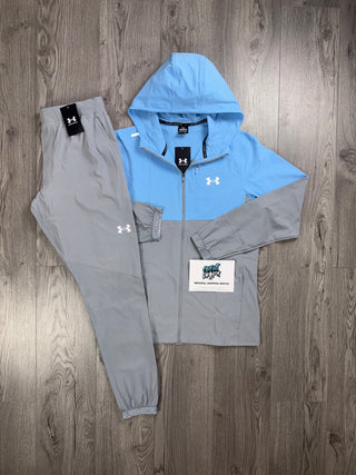 Under Armour Old Season Vanish Baby Blue | Light Grey Tracksuit