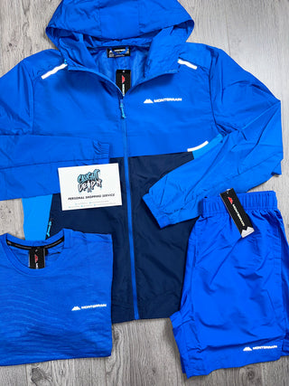 Monterrain 3 Piece Windrunner Set Royal Blue