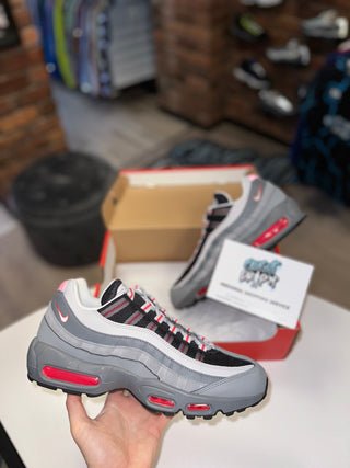 Nike Air Max 95’s Essential Grey | Track Red