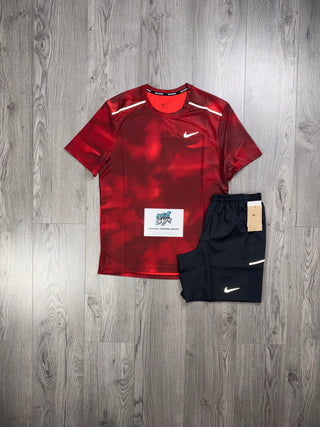 Nike Light Crimson | Dark Red Miler Set