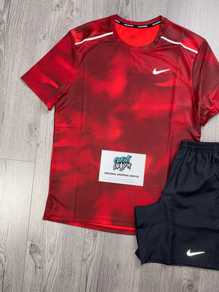 Nike Light Crimson | Dark Red Miler Set