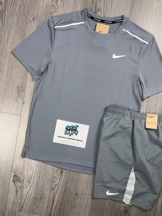 Nike New Season Smoke Grey Miler Set