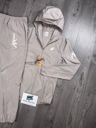 ASICS Icon Windrunner Beige Cream Tracksuit