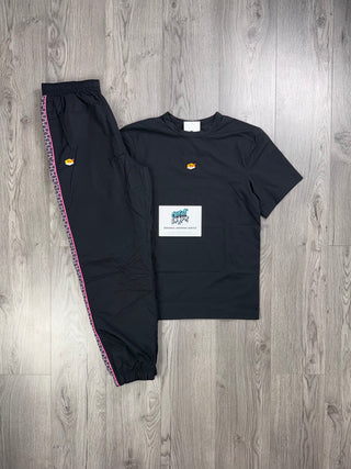 Nike TN Black, Hyper Pink Tee | Bottoms Set (Oversized Fit. Recommend Sizing Down)