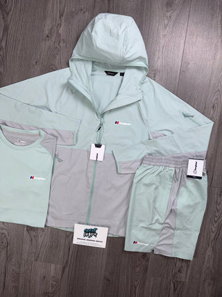 Berghaus 3 Piece Theran Cool Mint | Light Grey Set