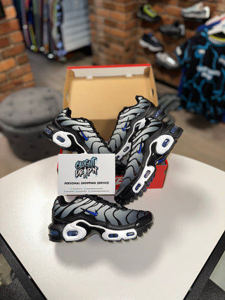 Nike Air Max Plus TN Black Smoke | Racer Blue GS