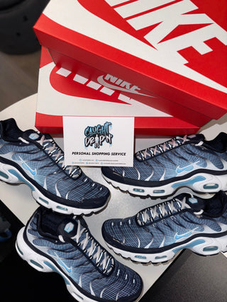 Nike Air Max Plus TN Obsidian | Blue Chill Spirograph