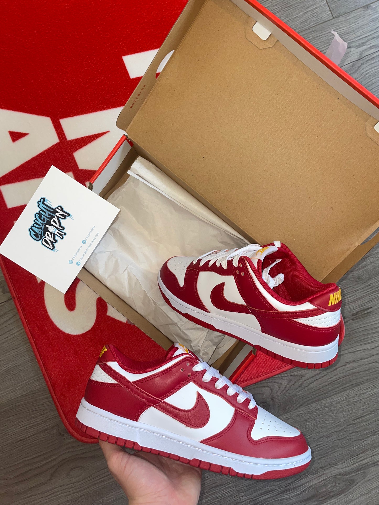 Nike Dunk Low Gym Red