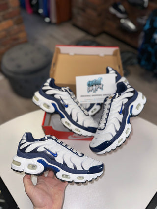 Nike Air Max Plus TN White | Hyper Royal Blue  GS