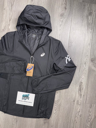 ASICS Icon Windrunner Black | Smoke Grey Jacket