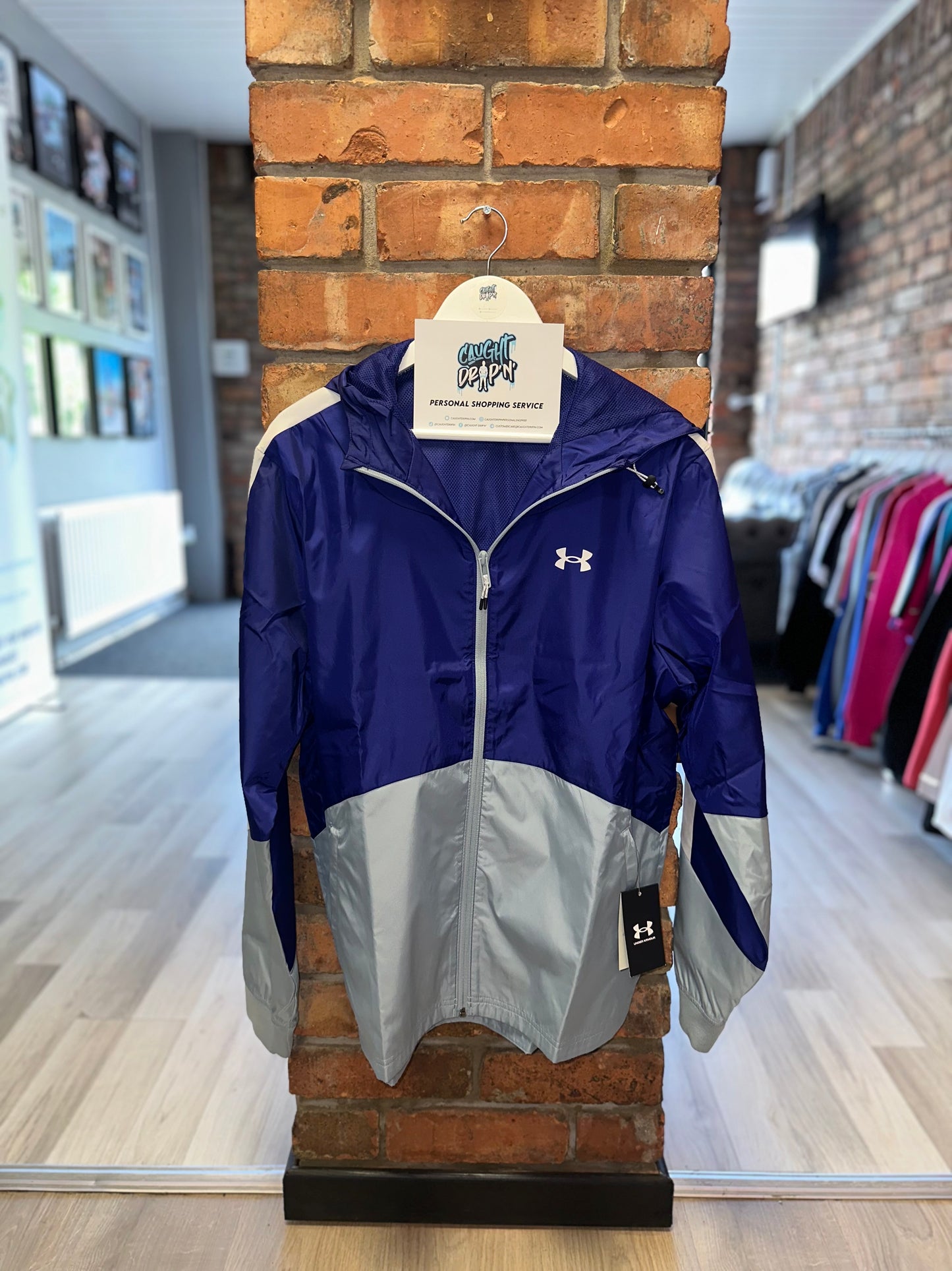 Under Armour Windrunner Jacket Purple | Silver