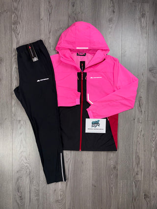 Monterrain Chase Windrunner Tracksuit Hot Pink | Black | Cherry