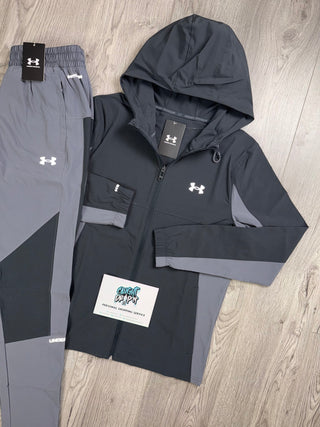 Under Armour Storm Black, Smoke Grey Tracksuit