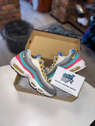 Nike Air Max 95’s Air Sprung Grey Aqua Pink