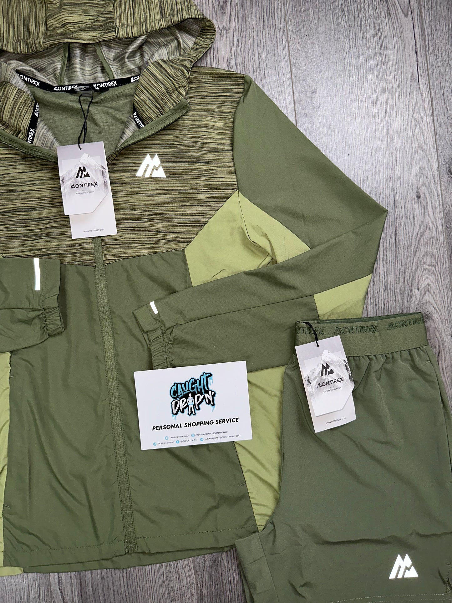 Montirex Trail Windrunner Set Khaki Green