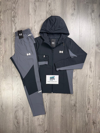 Under Armour Storm Black, Smoke Grey Tracksuit