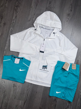 Nike 3 Piece White Windrunner | OG Dusty Cactus Miler Set