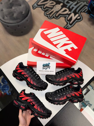 Nike Air Max Plus TN Black | Crimson Red 2025