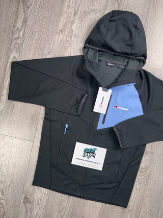 Berghaus Full Zip Black, Baby Blue Jacket