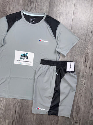 Berghaus 3.0 Tech Light Grey, Dark Grey Tee | Bottoms Set