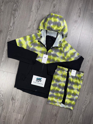 Nike Windrunner Festival Neon Green | Black Set