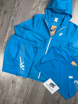 ASICS 3 Piece Icon Windrunner Blue Storm Set