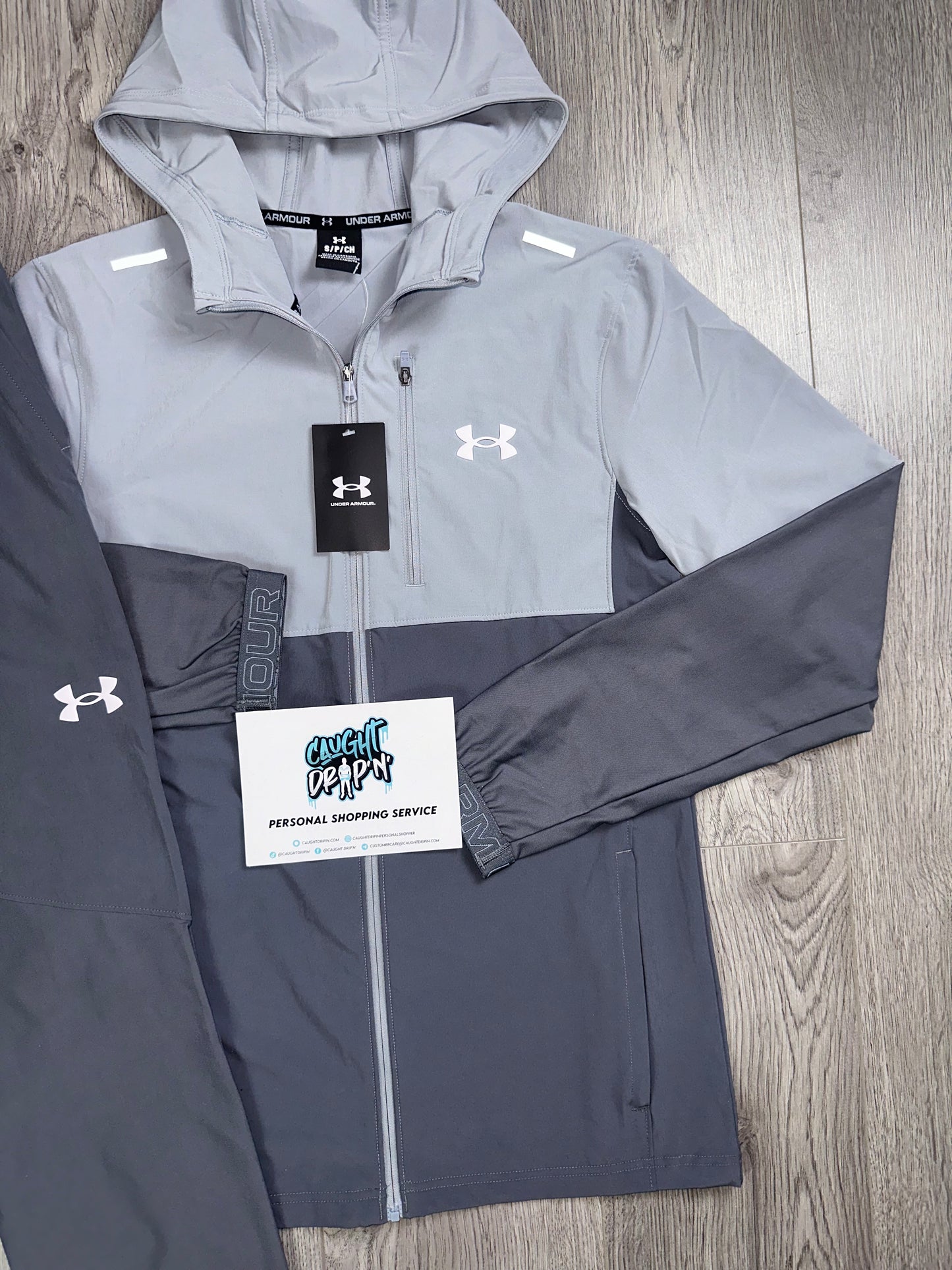 Under Armour Vanish Two Tone Grey Tracksuit