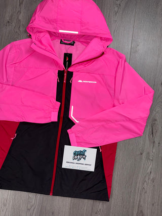 Monterrain Chase Windrunner Jacket Hot Pink | Black | Cherry