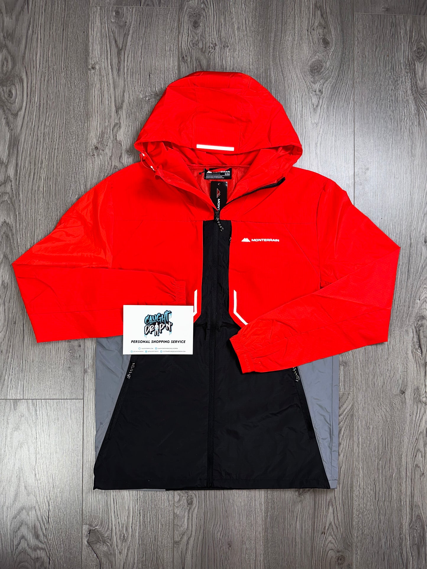 Monterrain Windrunner Jacket Red