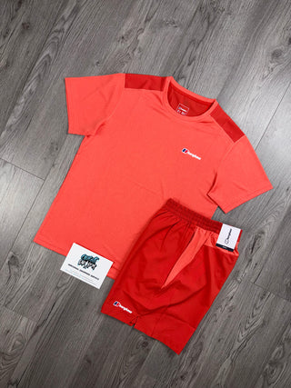 Berghaus 3.0 Running Apricot Red Set