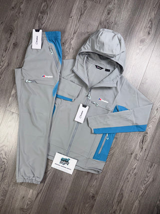 Berghaus Tech Cool Grey | Bright Blue Tracksuit