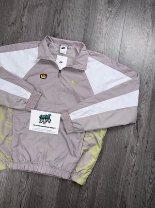 Nike TN Beige, White, Volt Track Jacket (Oversized Fit. Recommend Sizing Down)