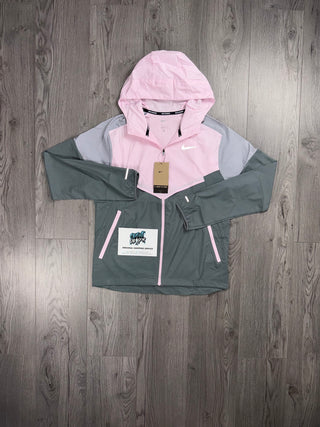 Nike Windrunner Jacket Pink Foam | Cool Grey