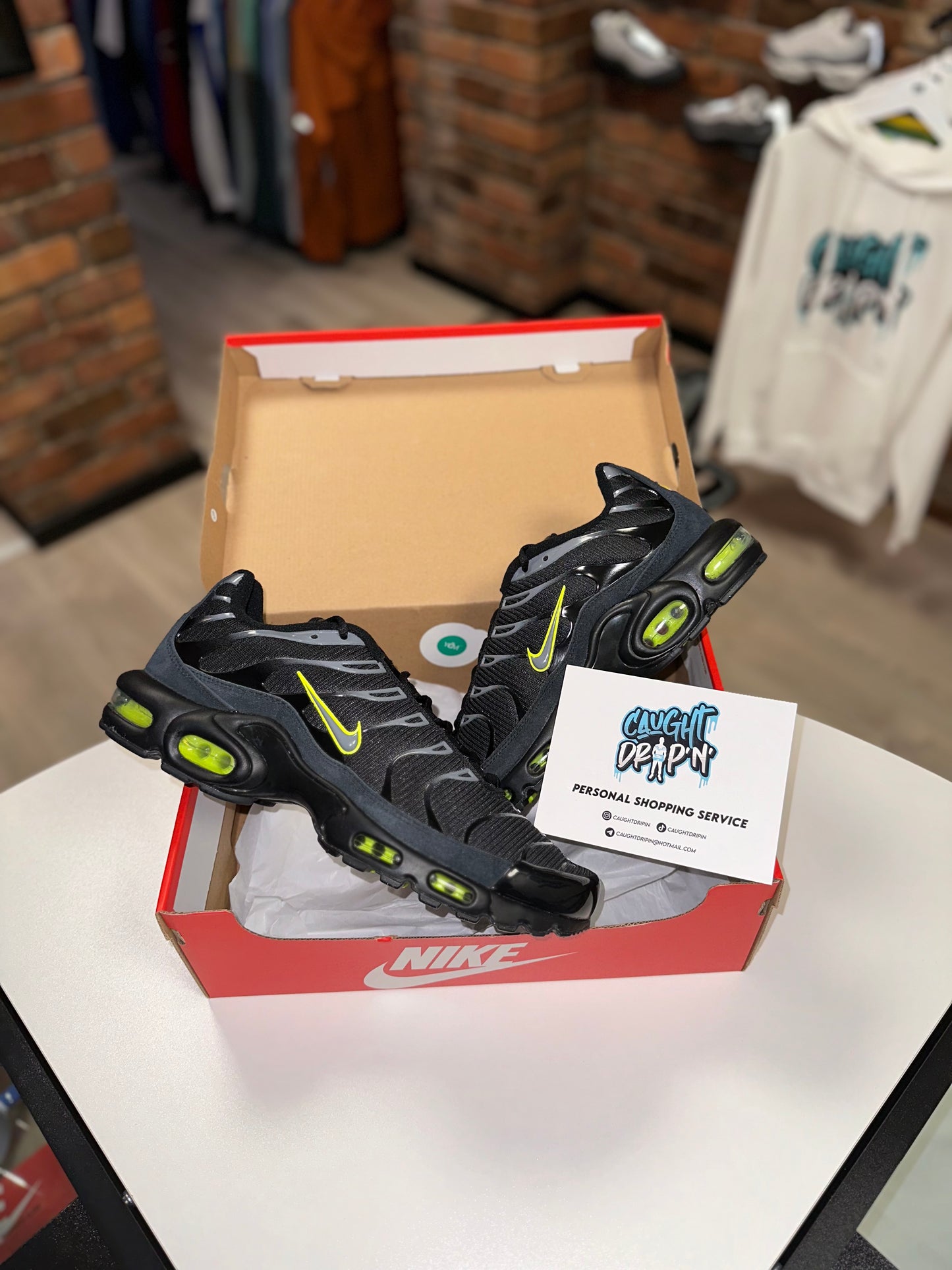 Nike Air Max Plus TN Black Volt