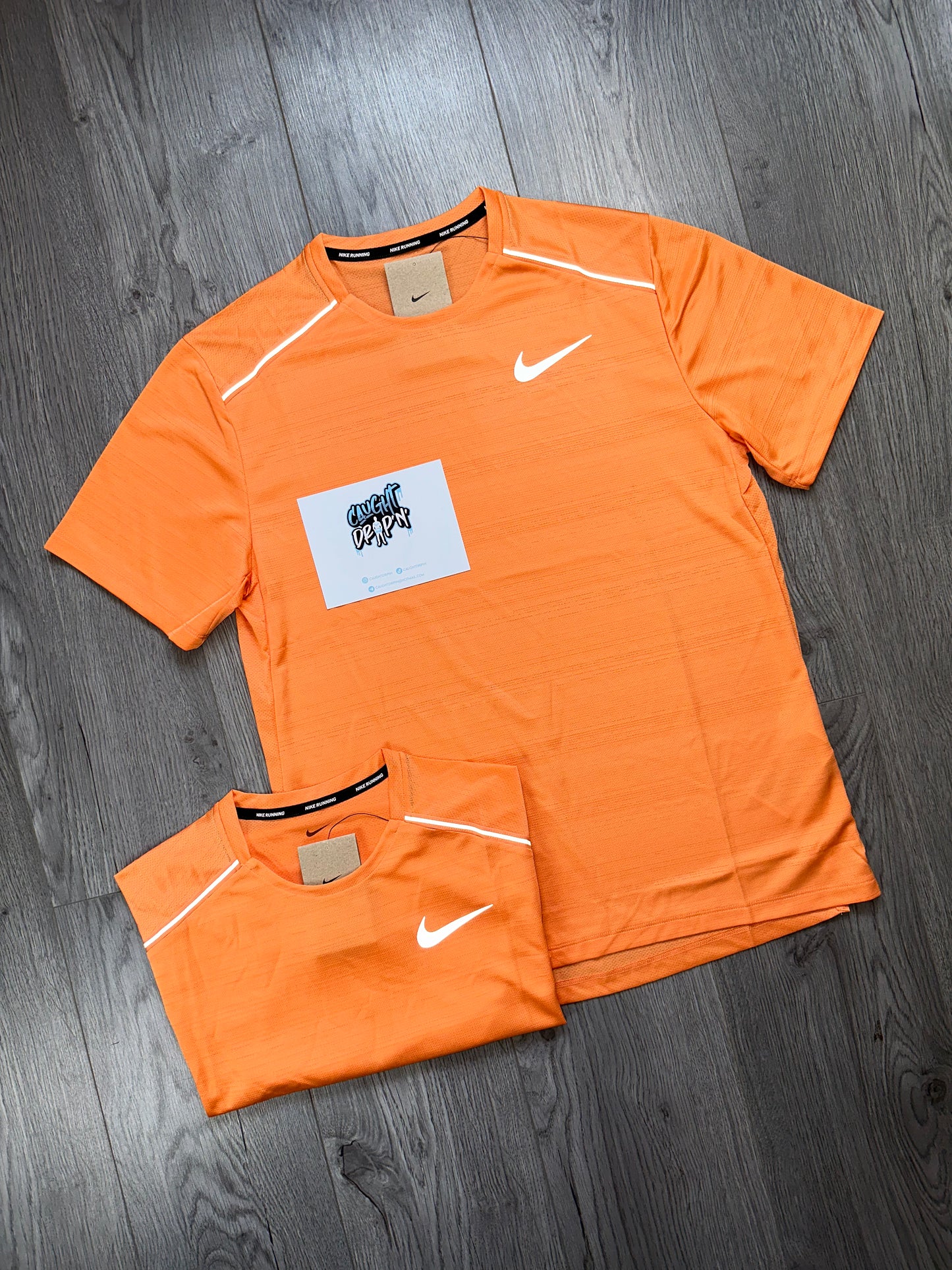 OG Dark Orange | Dark Peach Nike Miler Tee