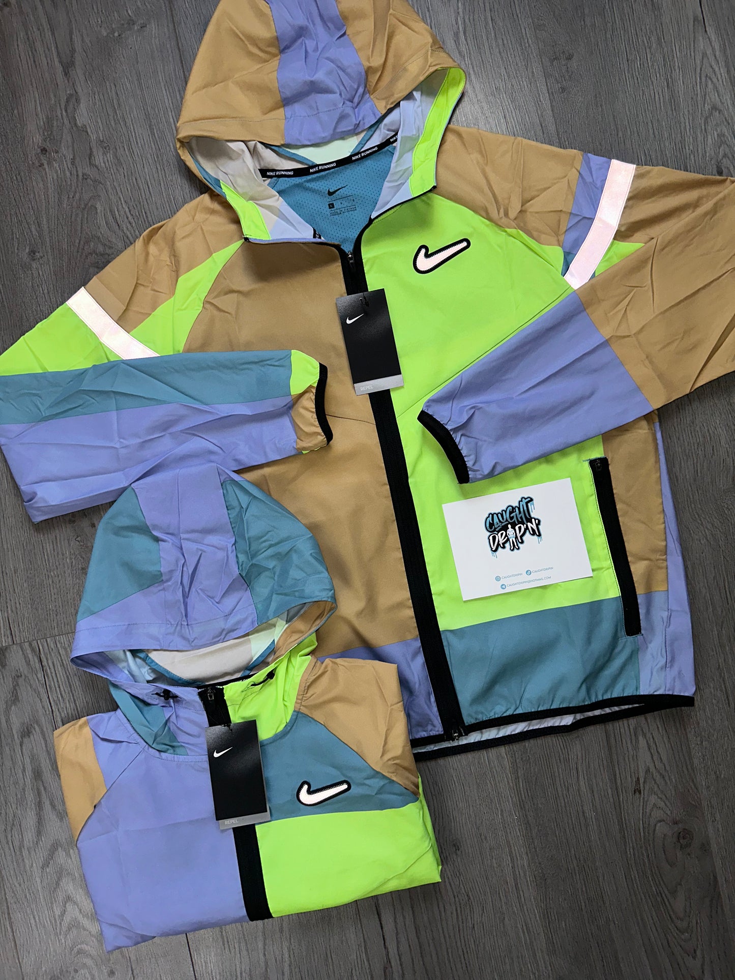 Nike Patchwork Windrunner Jacket Multi