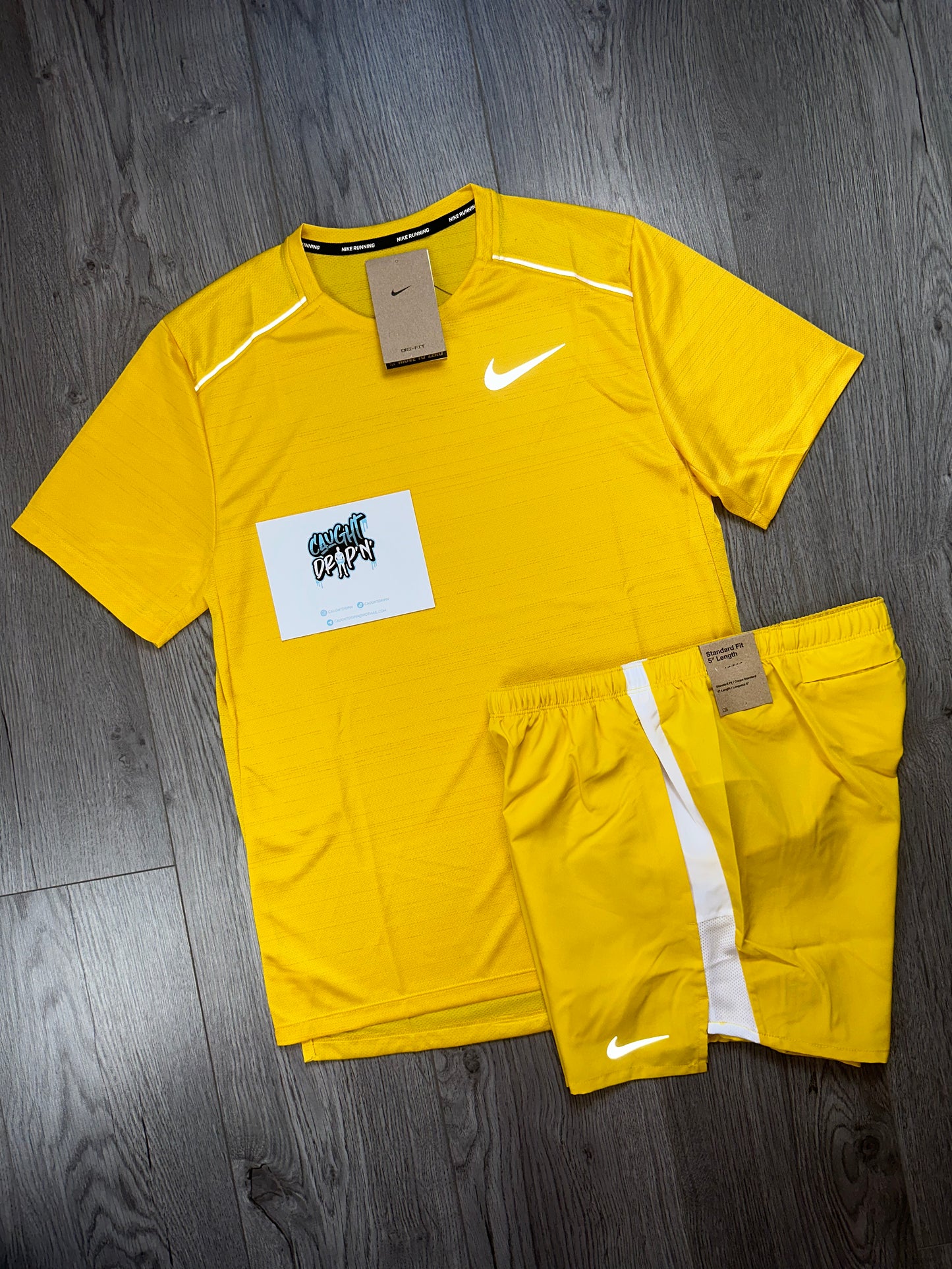OG Sulphur Yellow Nike Miler Set