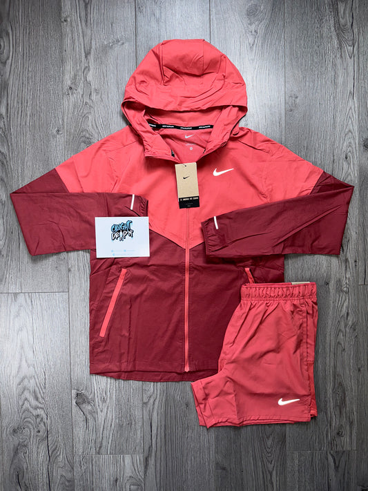 Nike Adobe Red Windrunner Set