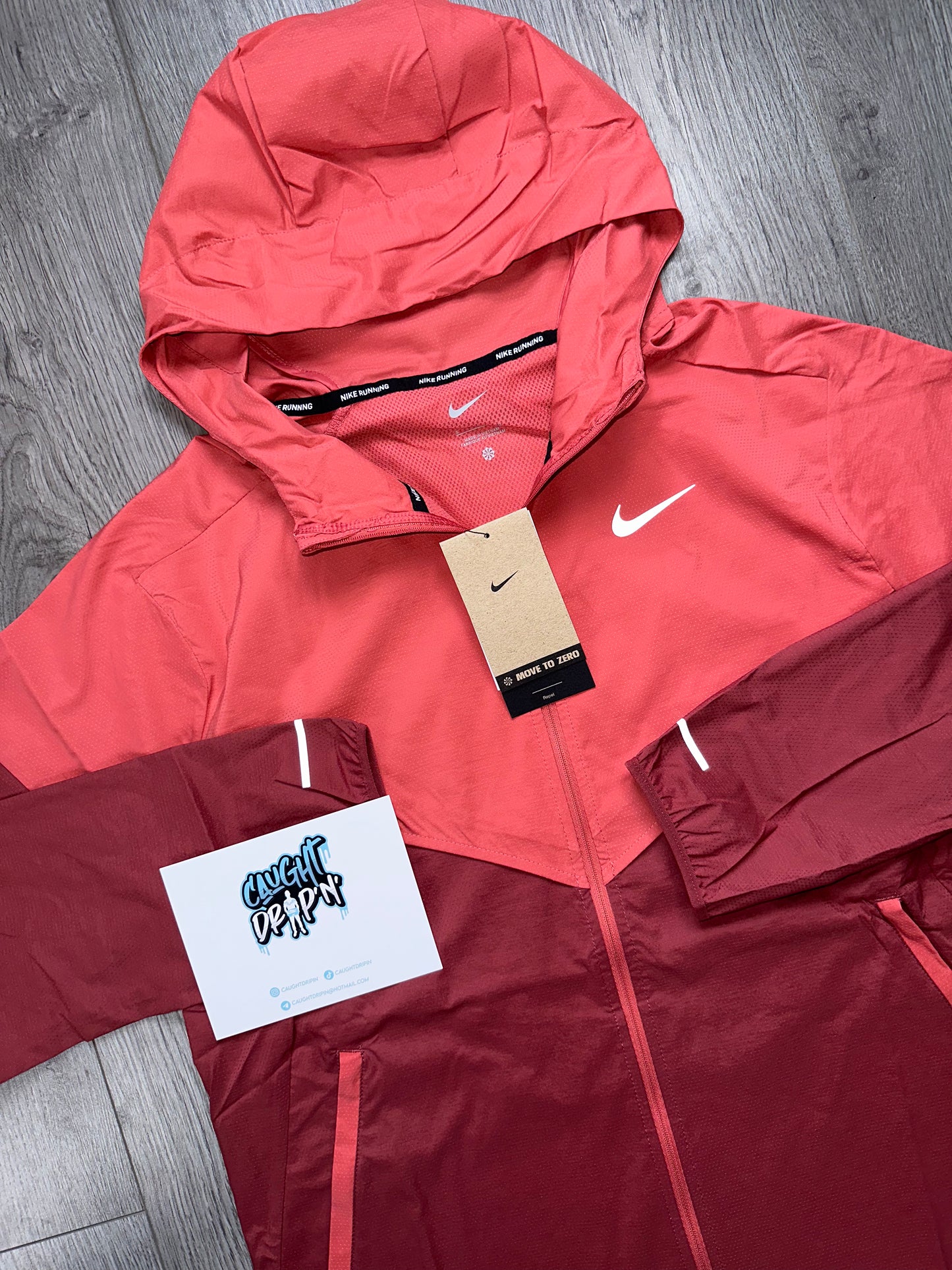 Nike Windrunner Jacket Adobe Red