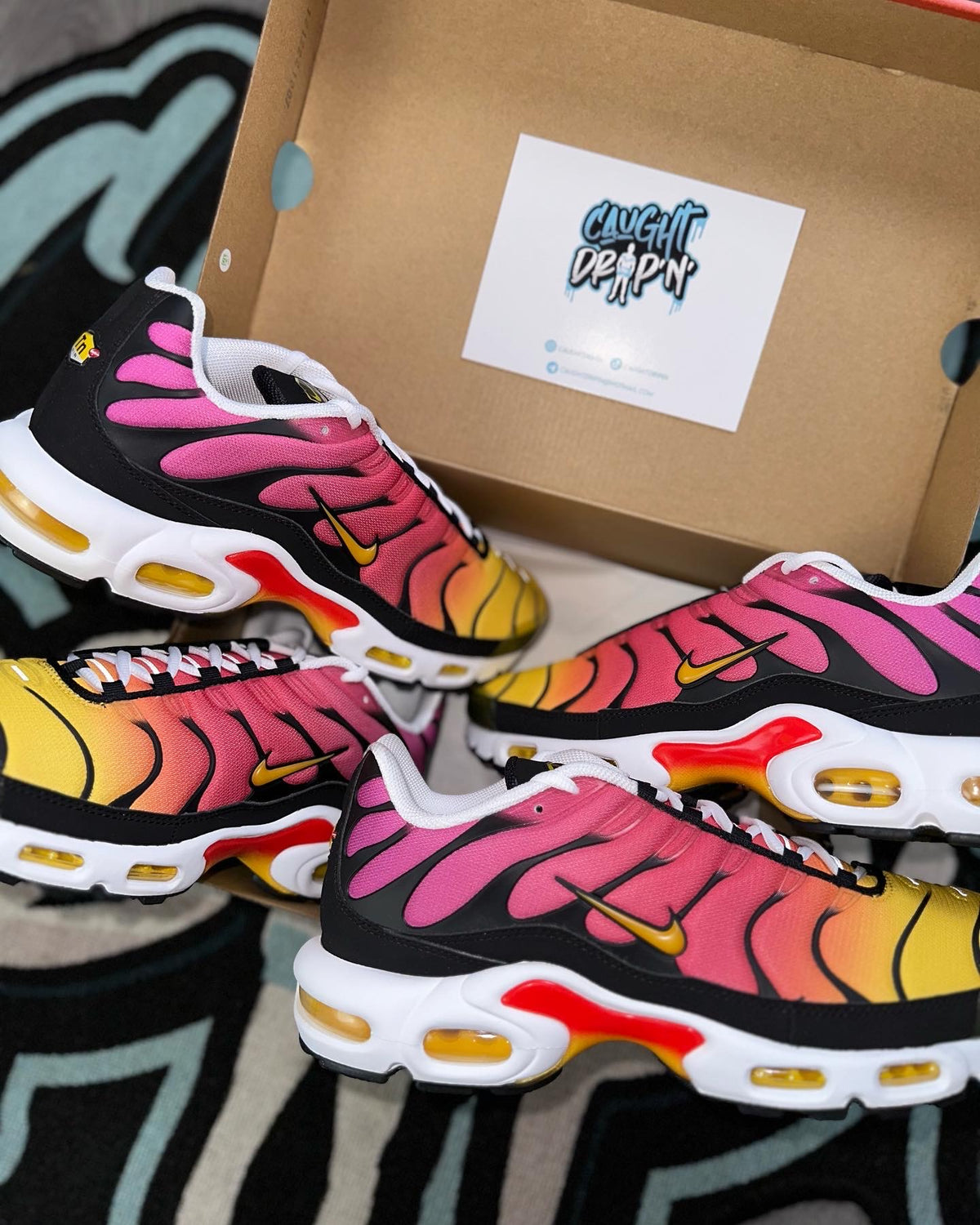 Tn Raspberry Nike Nike Air Max Plus TN Raspberry Red | Sulphur Yellow – Caught Drip'N'
