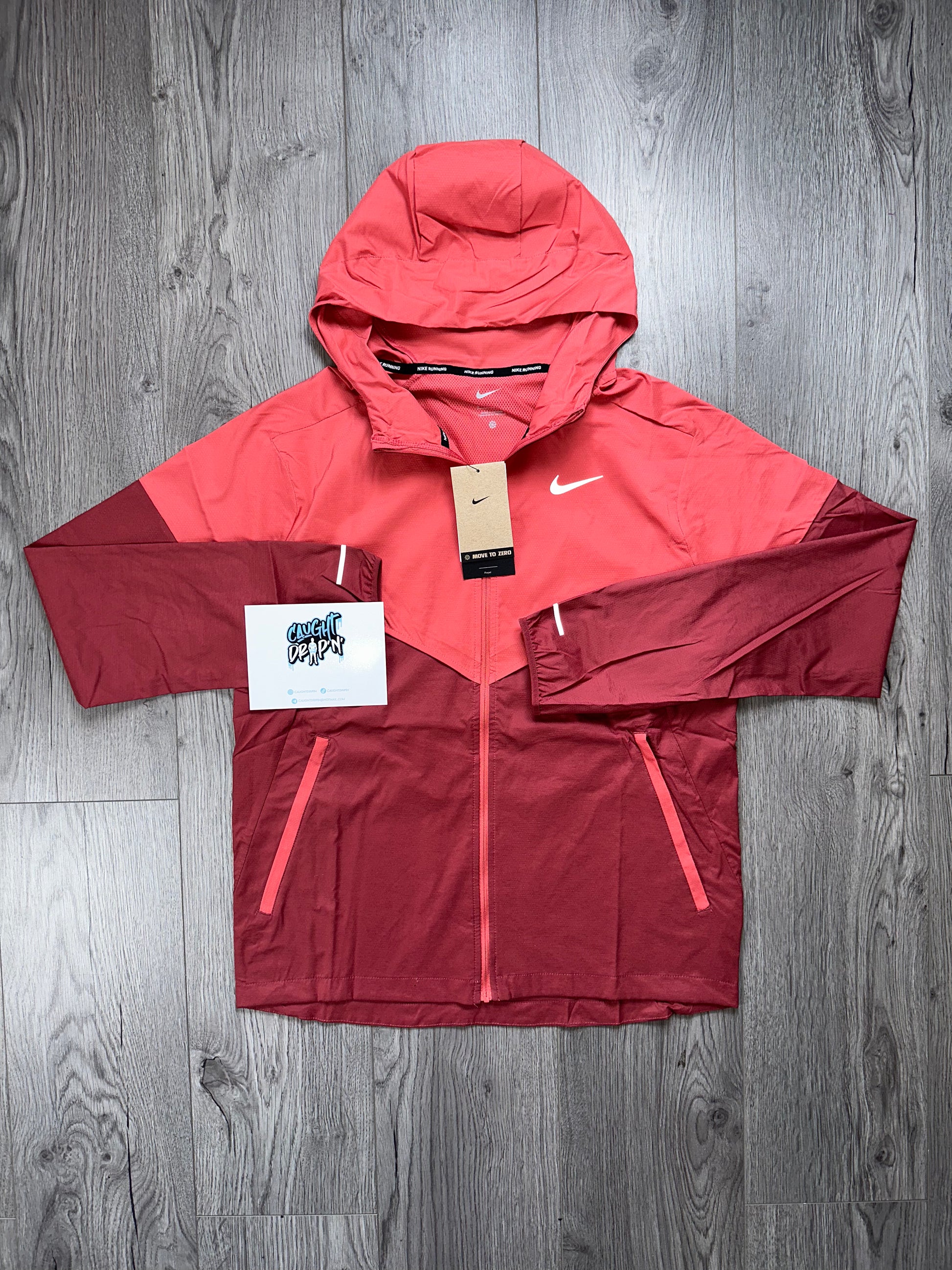 Mens red 2025 nike windbreaker