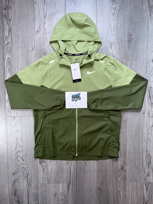 Nike Reflective Windrunner Jacket Kharki Green