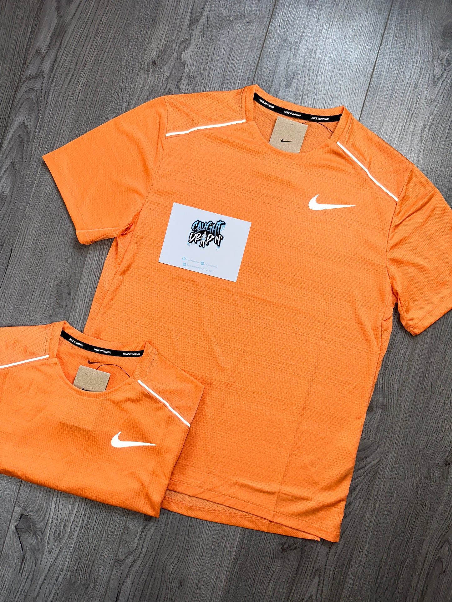 OG Dark Orange | Dark Peach Nike Miler Tee