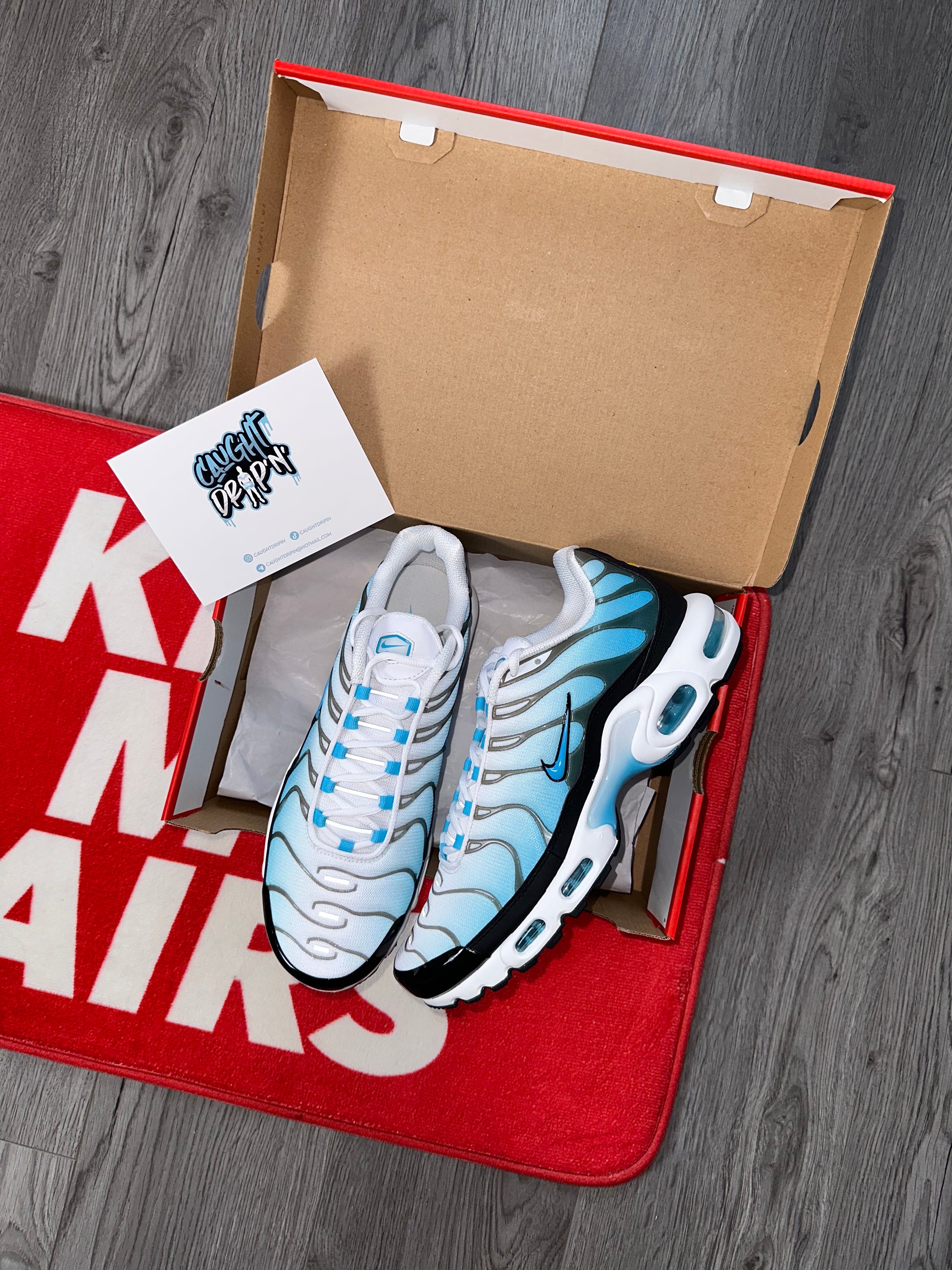 NIKE AIR MAX PLUS TN - BLUE ICE (BALTIC BLUE)