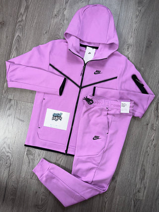 Nike Tech Fleece Tracksuit Violet Shock