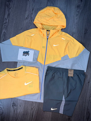 Nike 3 Piece Citron Pulse Windbreaker Set