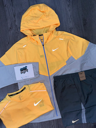 Nike 3 Piece Citron Pulse Windbreaker Set