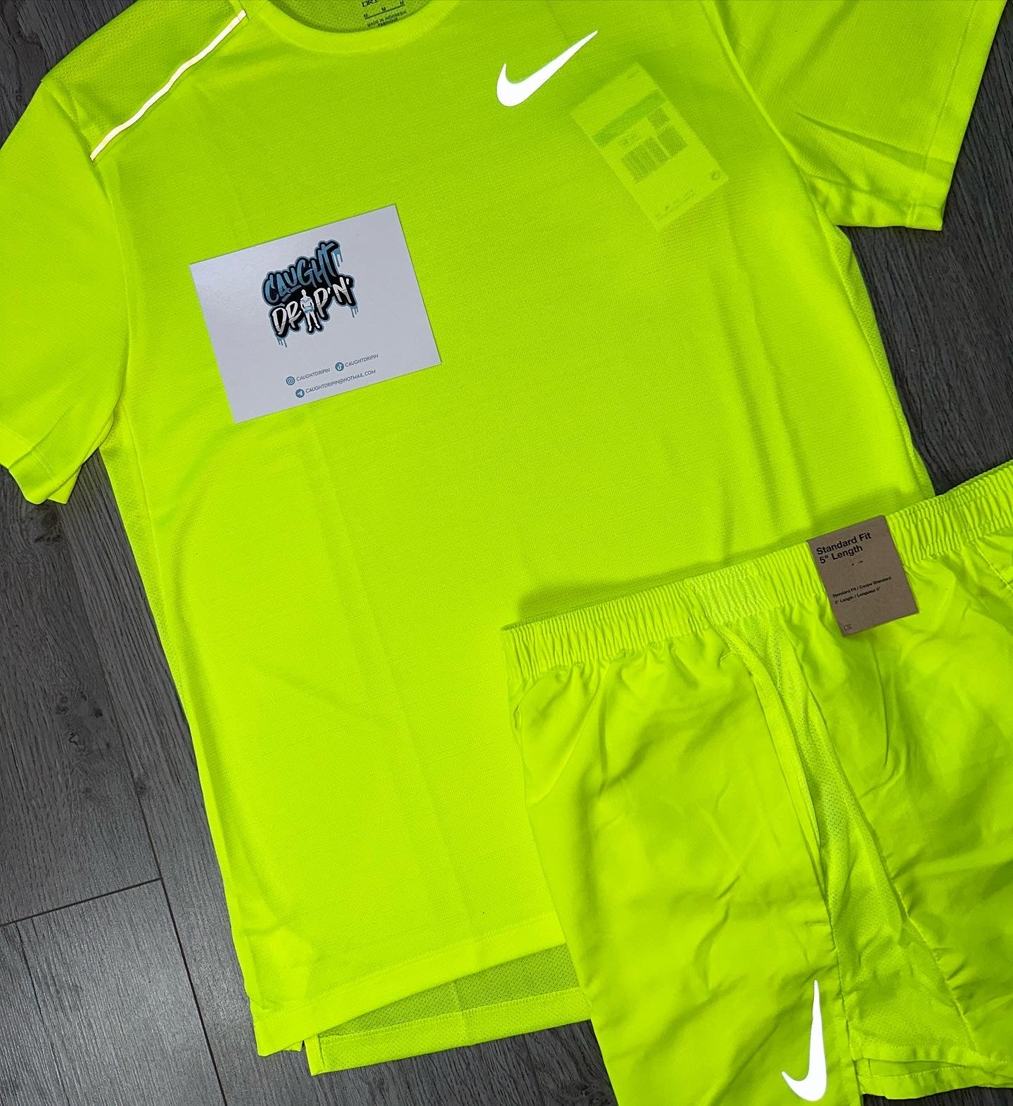 OG Neon Nike Miler Set – Caught Drip'N'
