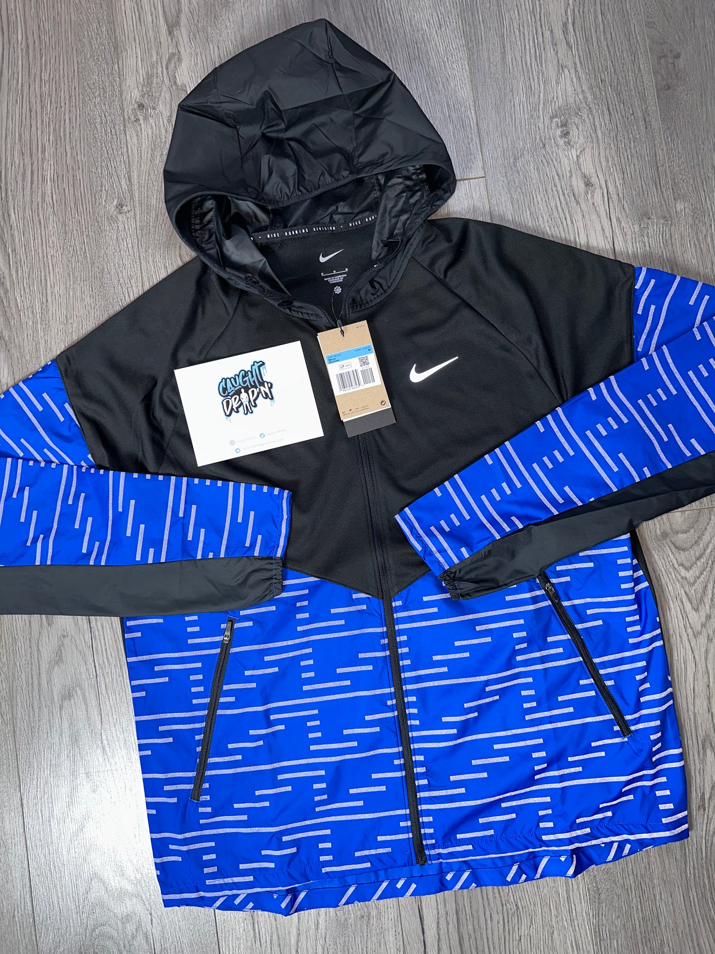 Nike Reflective Windrunner Jacket Royal Blue