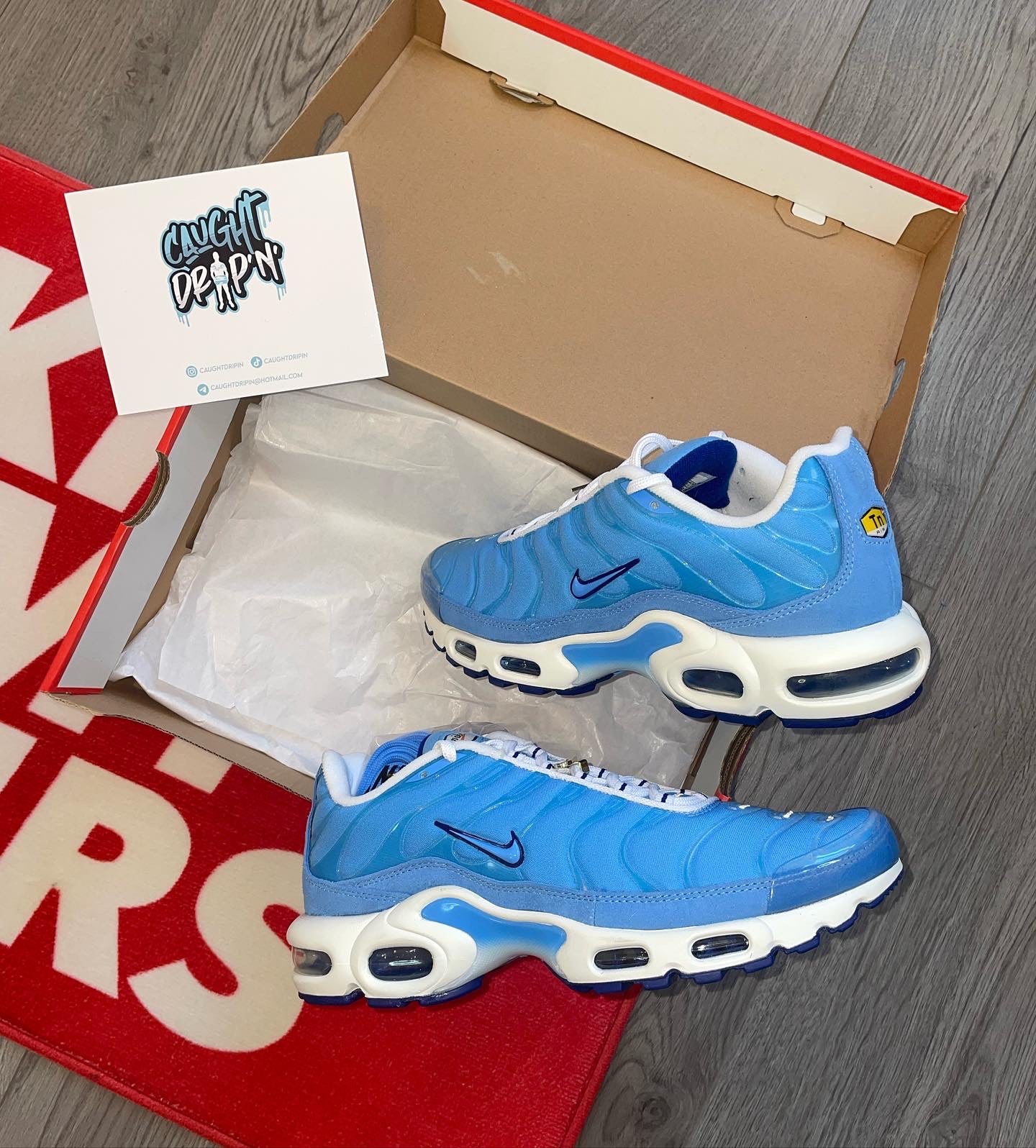 Nike Air Max Plus TN University Blue â Caught Drip'N'